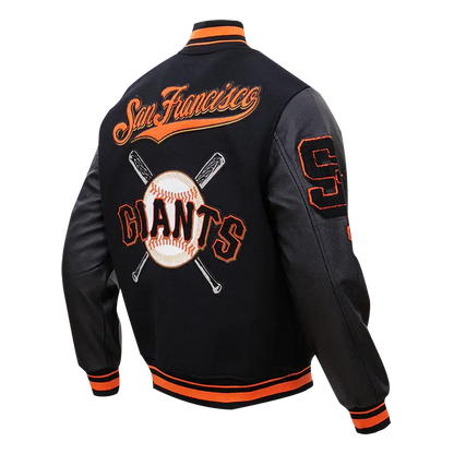 San Francisco Giants Mash Up Logo Varsity Jacket