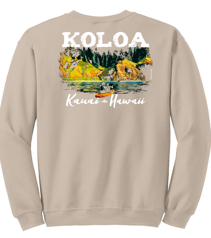 Koloa Kauai Coastline Sweatshirt