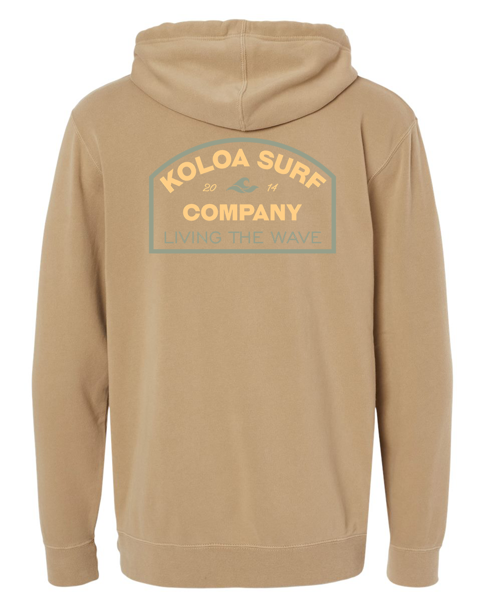 Koloa Honopu Arch Pigment-Dyed Hoodie