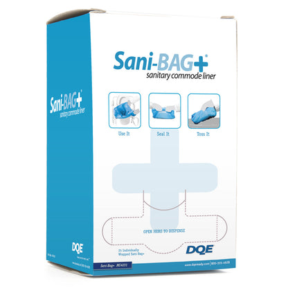 Sani-Bag+ Commode Liner