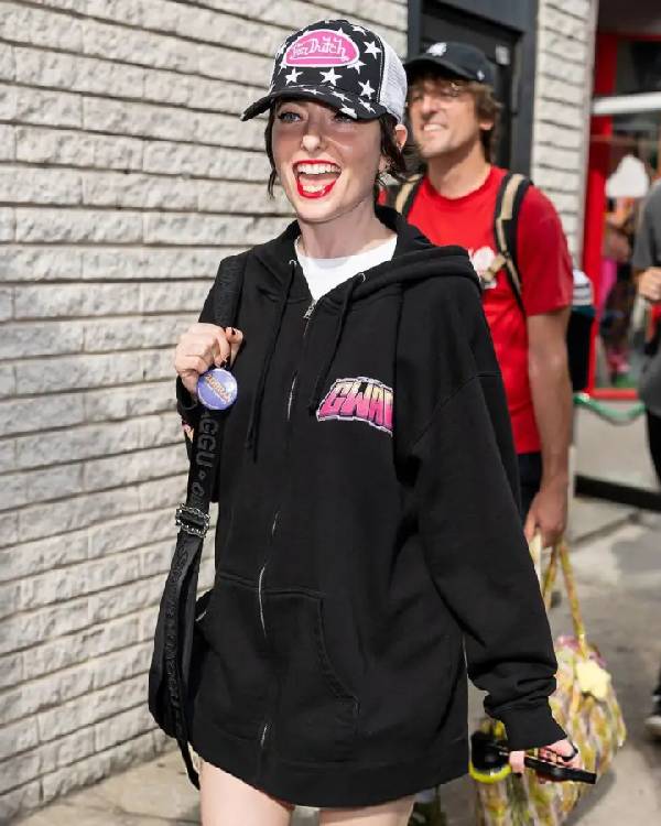 Sarah Sherman Philadelphia 2025 Black Hoodie
