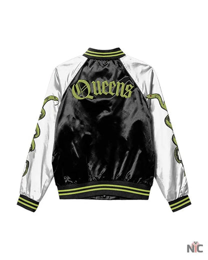 Satin Snake Retro Jacket