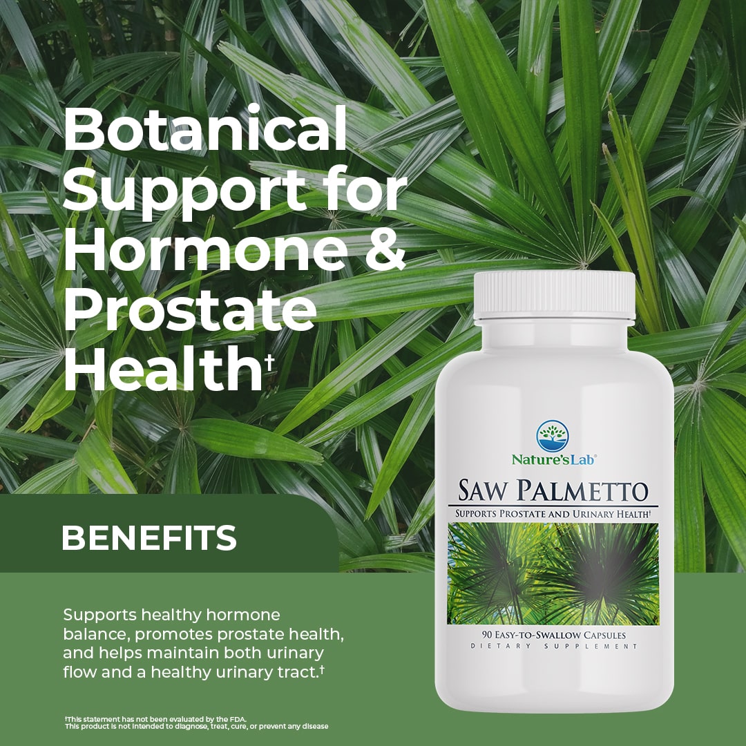 Nature’s Lab Saw Palmetto - 90 Capsules