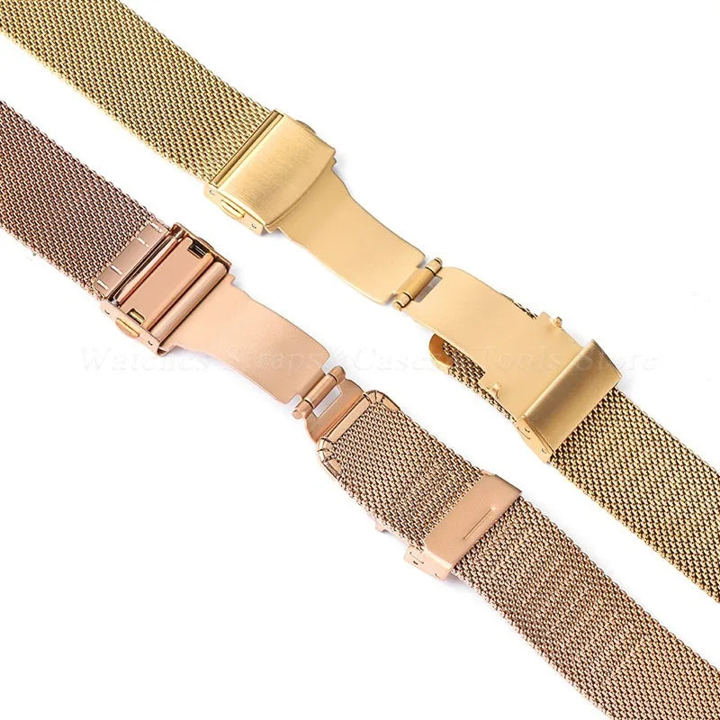 Samsung Galaxy Watch 7, 6, 5, 4 & FE Thin Milanese Mesh Band