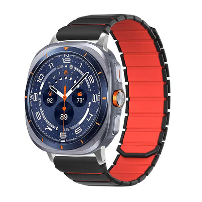 Samsung Galaxy Watch8, 9 & Ultra Magnetic Silicone Loop Band