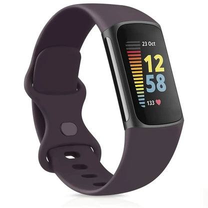 Fitbit Charge 5 6 Silicone Band - Comfortable Stylish Design