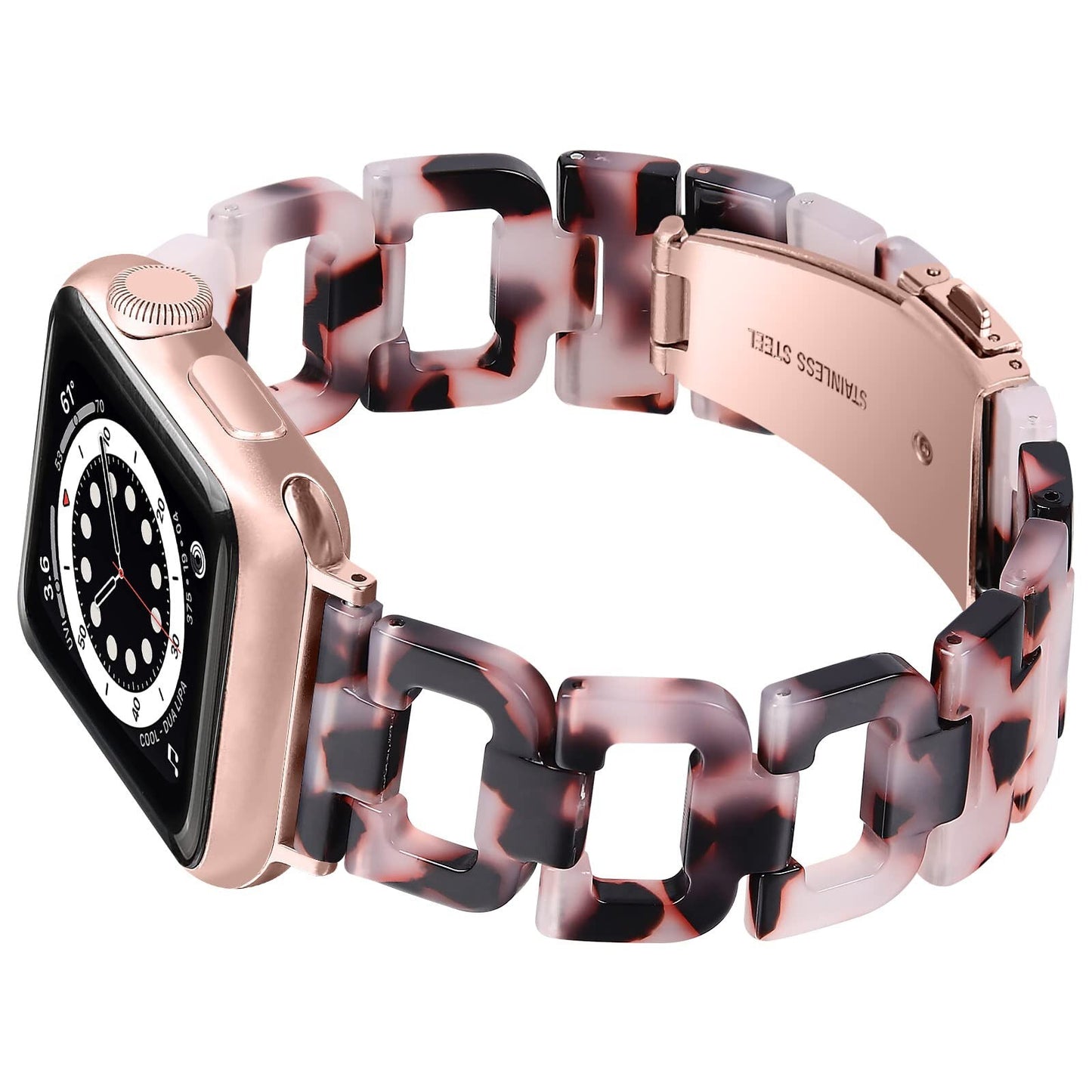 Resin Strap For Apple Watch Band/Strap Series 11/10/9/8/7/6/5/4/ SE / Ultra 1/2/3