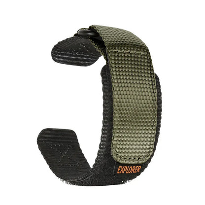 Samsung Galaxy Watch 7, 6, 5, 4 & FE Hook-and-Loop Nylon Sport Band