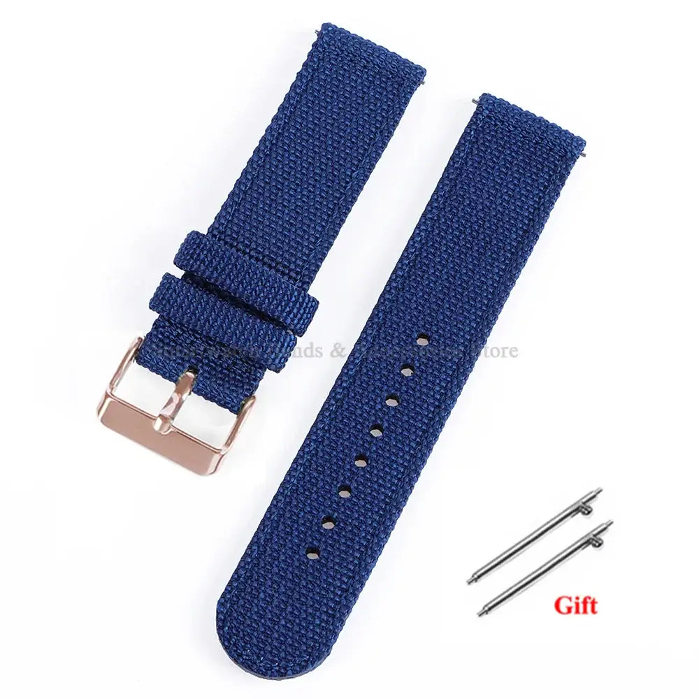 Suunto Race, Vertical & 9 Peak Woven Nylon Band with Buckle Options