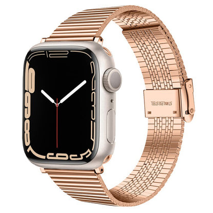 Stainless Steel Strap Apple Watch Band Series 11/10/9/8/7/6/5/4/ SE / Ultra 1/2/3