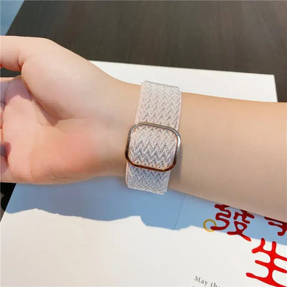 Apple Watch Nylon Band - Stylish, Durable, Elastic Design