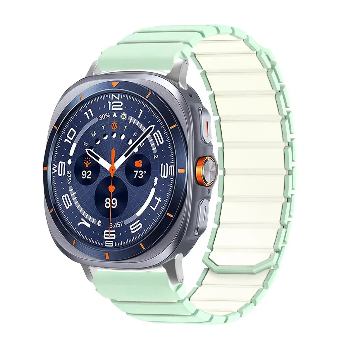 Samsung Galaxy Watch8, 9 & Ultra Magnetic Silicone Loop Band