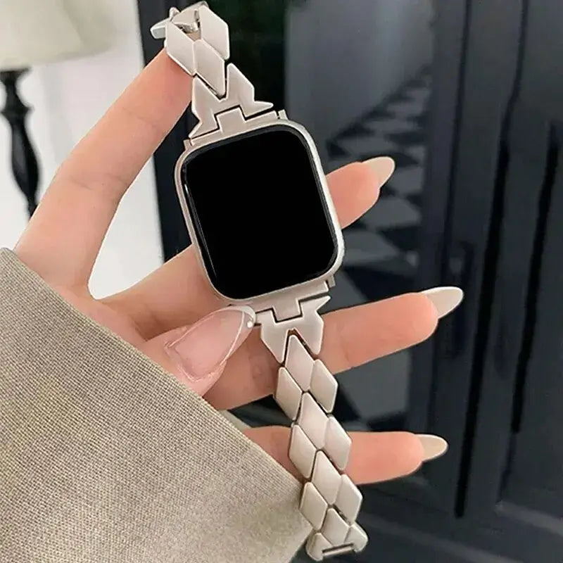 Apple Watch Stainless Steel Band - Sleek Luxury Strap