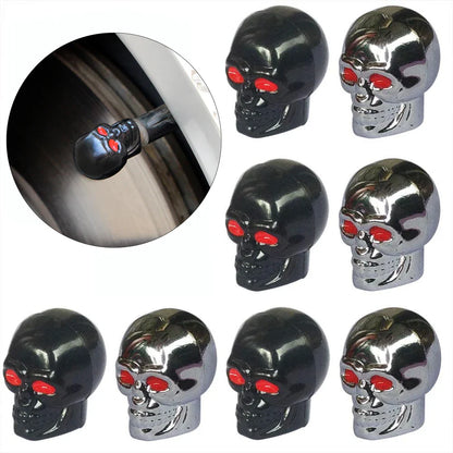 ABS Skull Valve Stem Caps