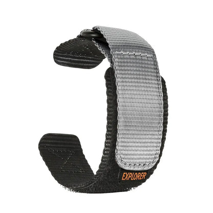 Samsung Galaxy Watch 7, 6, 5, 4 & FE Hook-and-Loop Nylon Sport Band