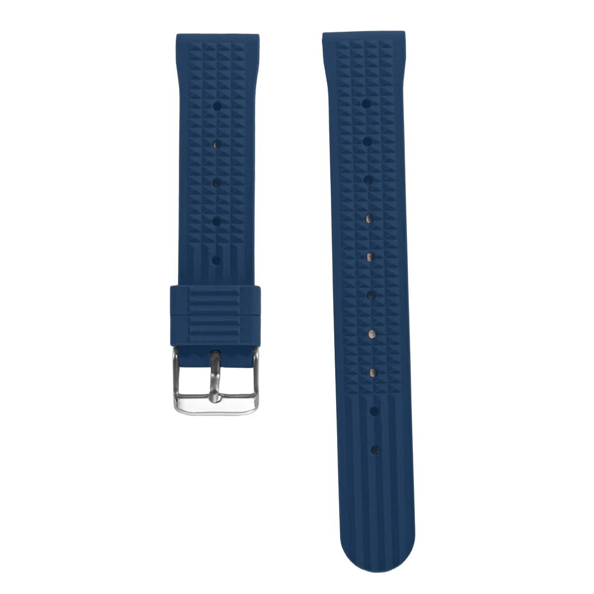 Samsung Galaxy Watch 7, 6, 5, 4 & FE FKM Rubber Waffle Band