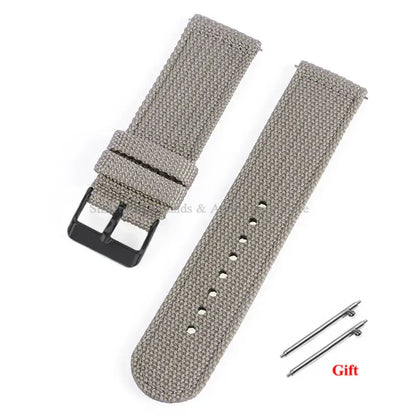 TicWatch Pro 5, Pro 3 & E3 Woven Nylon Band with Buckle Options