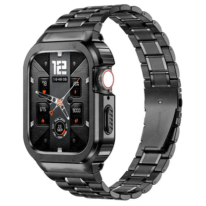 Apple Watch Stainless Steel Strap - Premium Shock Resistant