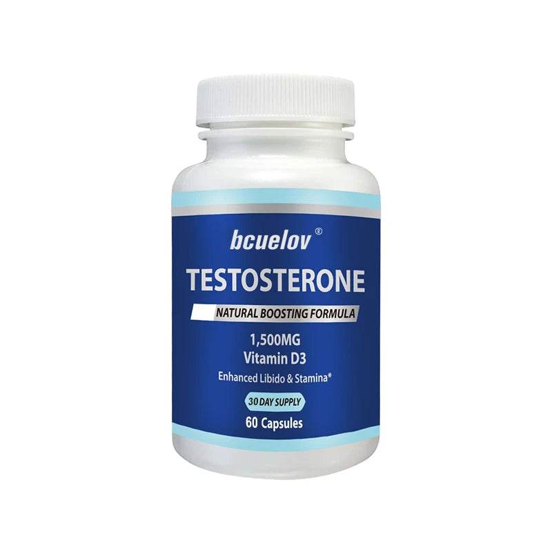 Vitamin D - Natural Endurance Supplement for Men, Muscle, Motivation and Strength, Anti-Fatigue