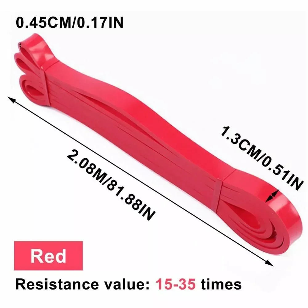 Resistance Band Set 5-120lbs - Home Gym Workout Equipment