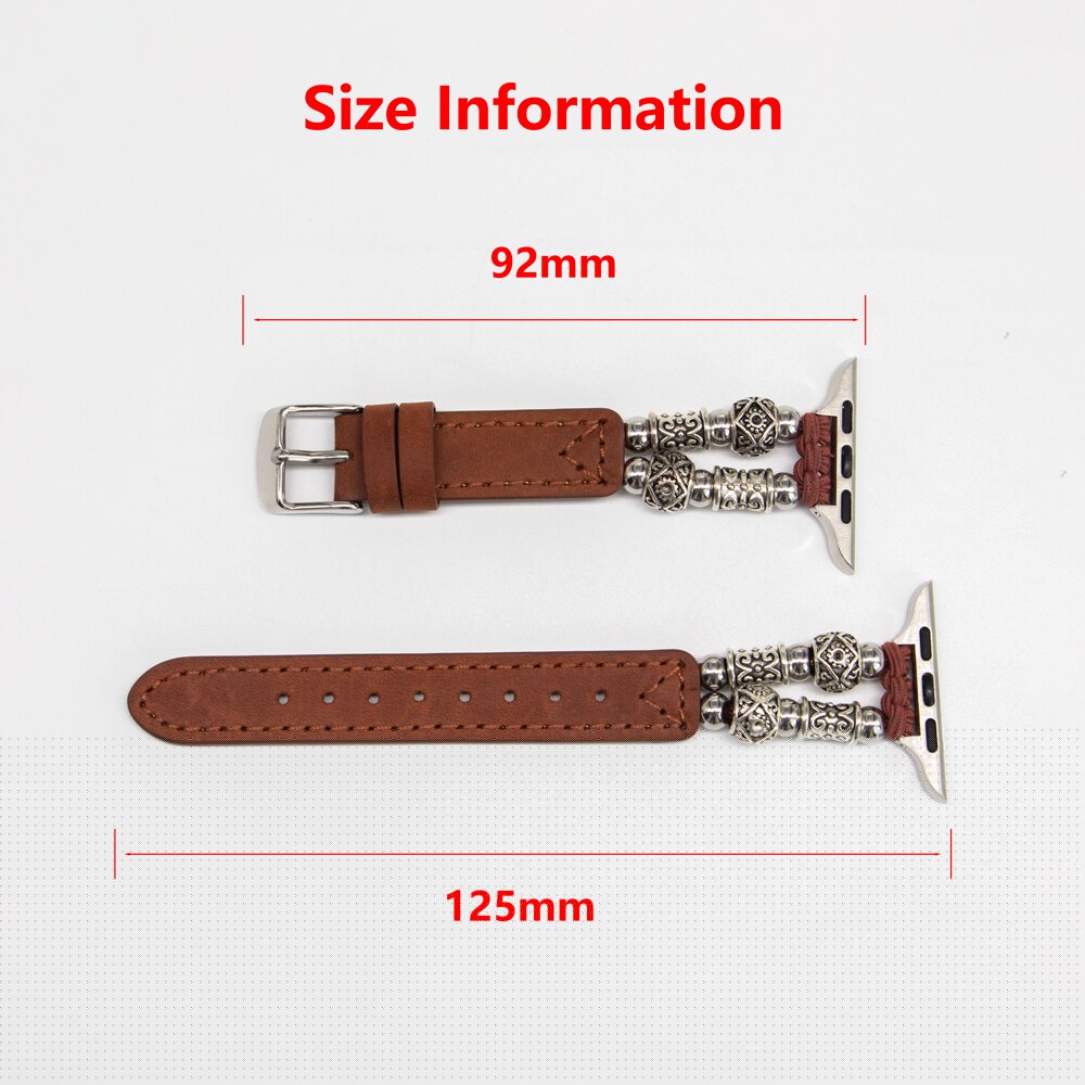 Leather Retro Apple Watch Band Series 11/10/9/8/7/6/5/4/ SE / Ultra 1/2/3