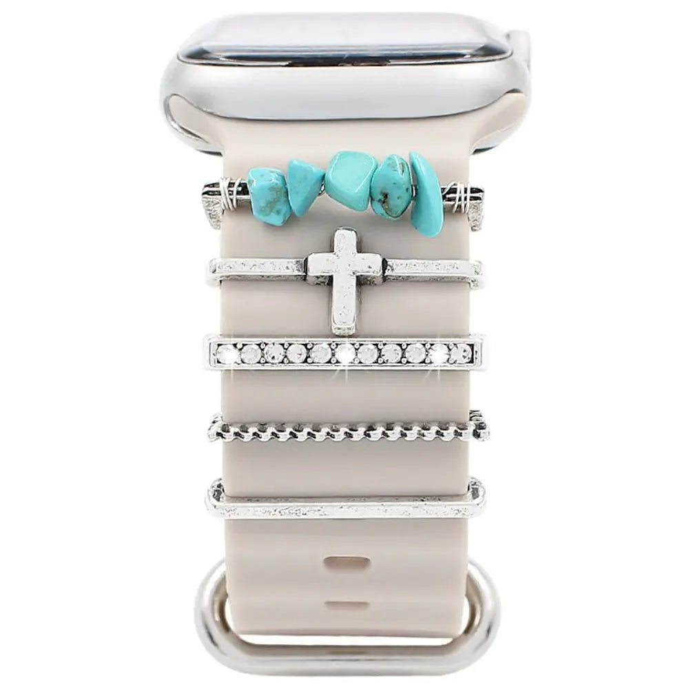 Decorative Metal Charms For Apple Watch Bands
