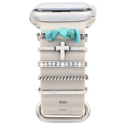 Decorative Metal Charms For Apple Watch Bands