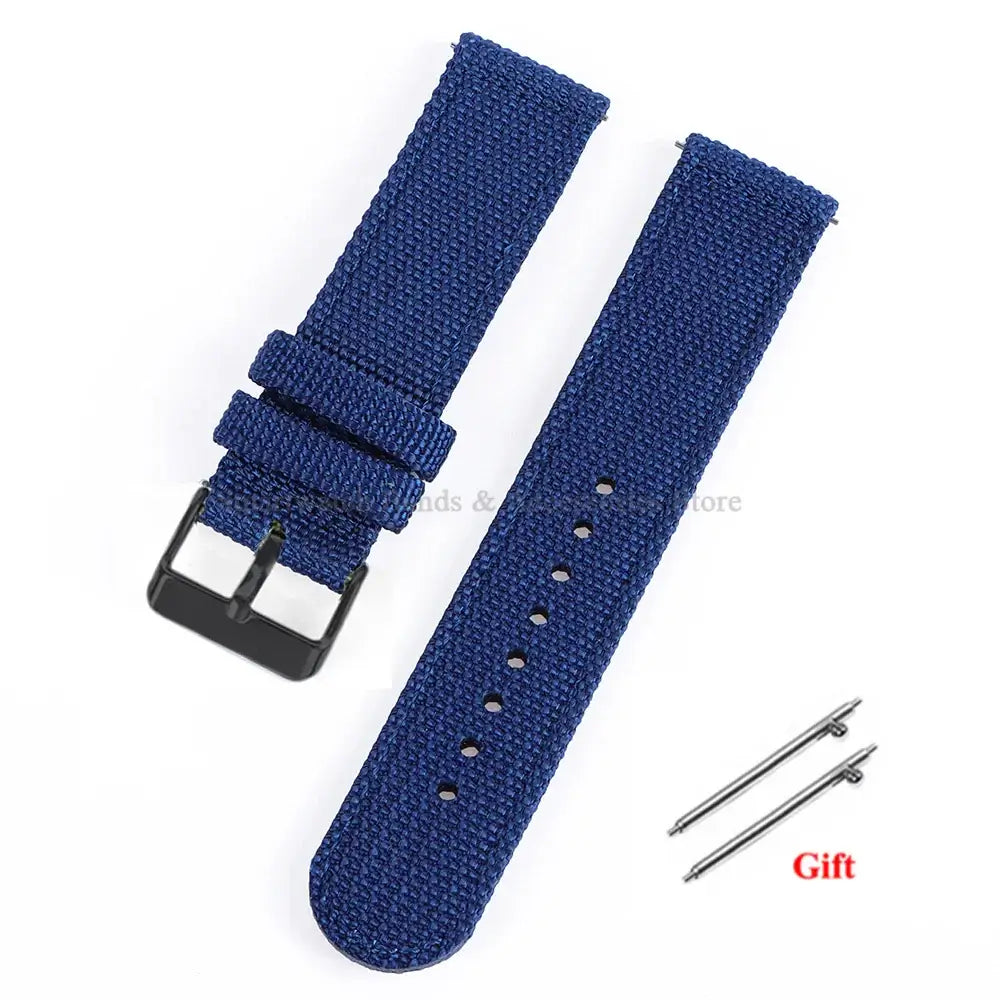 Suunto Race, Vertical & 9 Peak Woven Nylon Band with Buckle Options