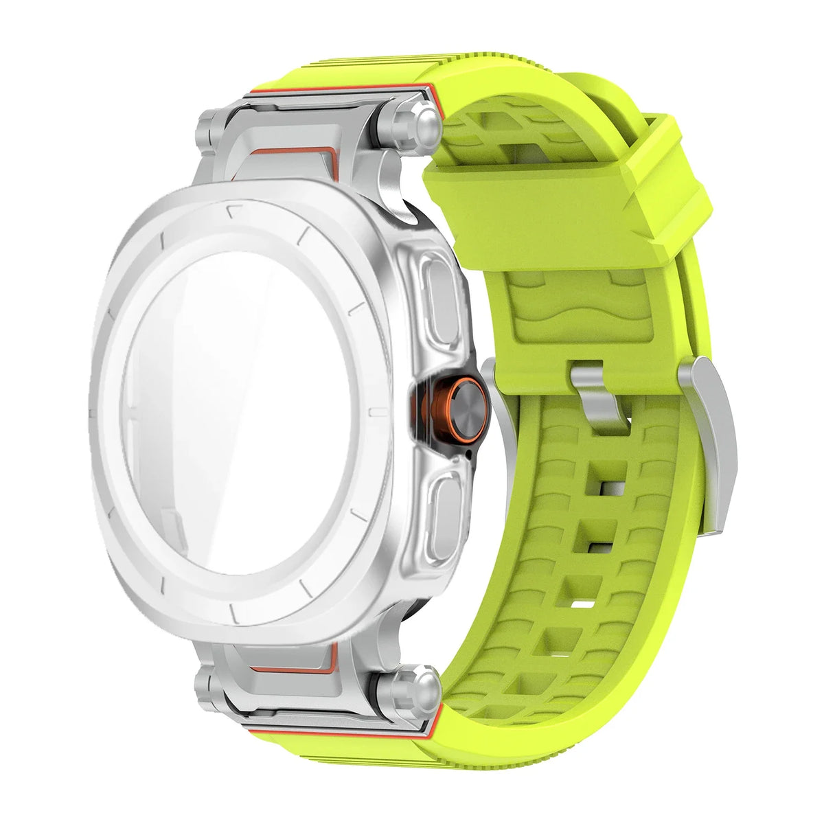 Samsung Galaxy Watch Ultra & Ultra 2 Silicone Band & Protective Case