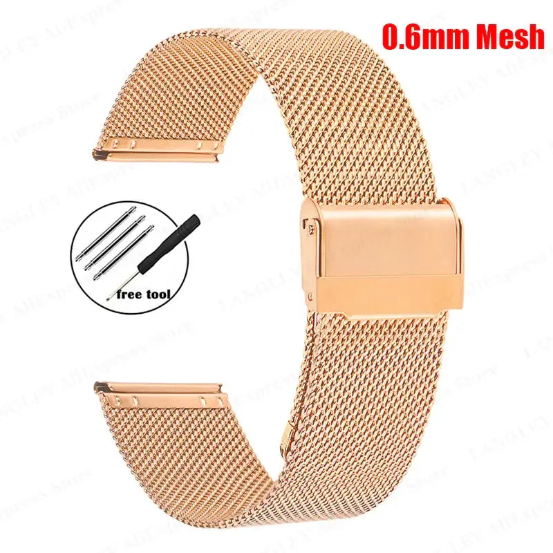 Huawei Watch & Watch GT Milanese Mesh Band with Adjustable Clasp