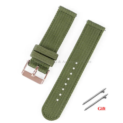 Suunto Race, Vertical & 9 Peak Woven Nylon Band with Buckle Options