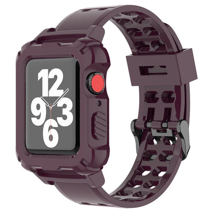 Silicone Strap +Case for Apple Watch Band/Strap