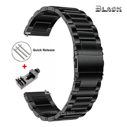 Samsung Galaxy Watch 7, 6, 5, 4 & FE Titanium Link Bracelet