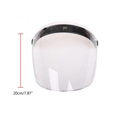 3-Snap Helmet Visor