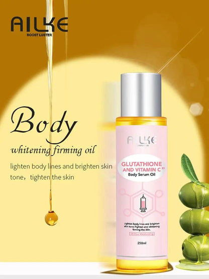AILKE Vitamin C Moisturizing And Brightening Skin Tone Massage Essential Oil, Smooth, Soft Skin, For All Skin Types