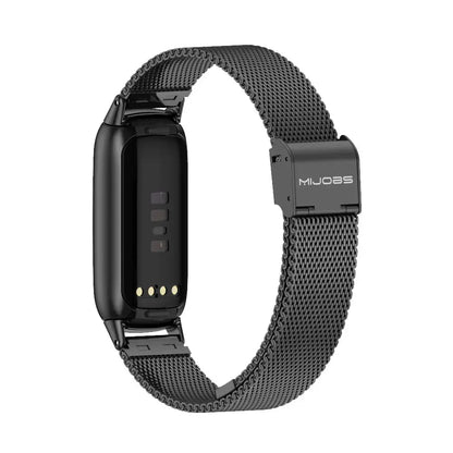 Fitbit Luxe Stainless Steel Milanese Band - Elegant Design