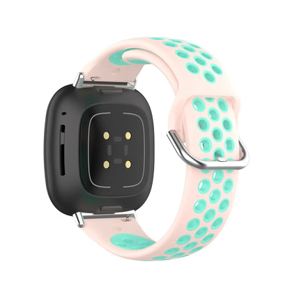 Fitbit Versa & Sense Silicone Band - Breathable Stylish Straps