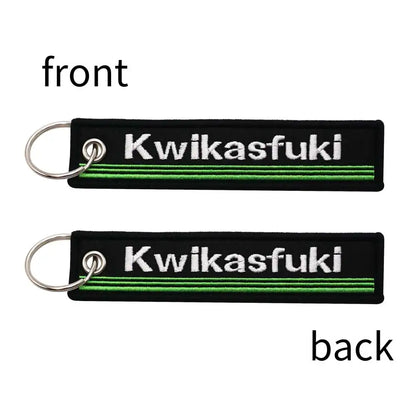 Kwikasfuki - Motorcycle Keychain