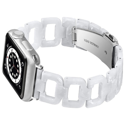 Resin Strap For Apple Watch Band/Strap Series 11/10/9/8/7/6/5/4/ SE / Ultra 1/2/3