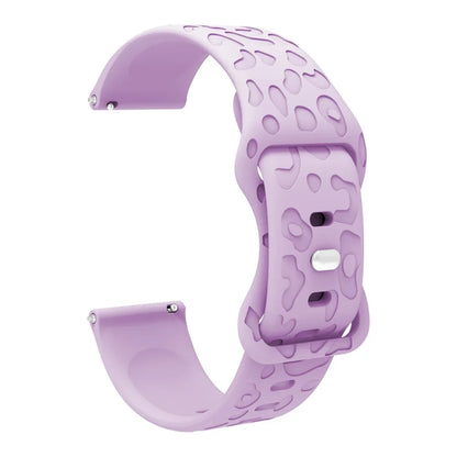 Samsung Galaxy Watch 7, 6, 5, 4 & FE Leopard Print Silicone Band