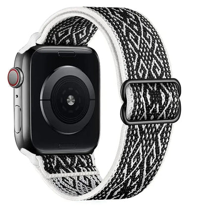 Apple Watch Nylon Band - Stylish, Durable, Elastic Design