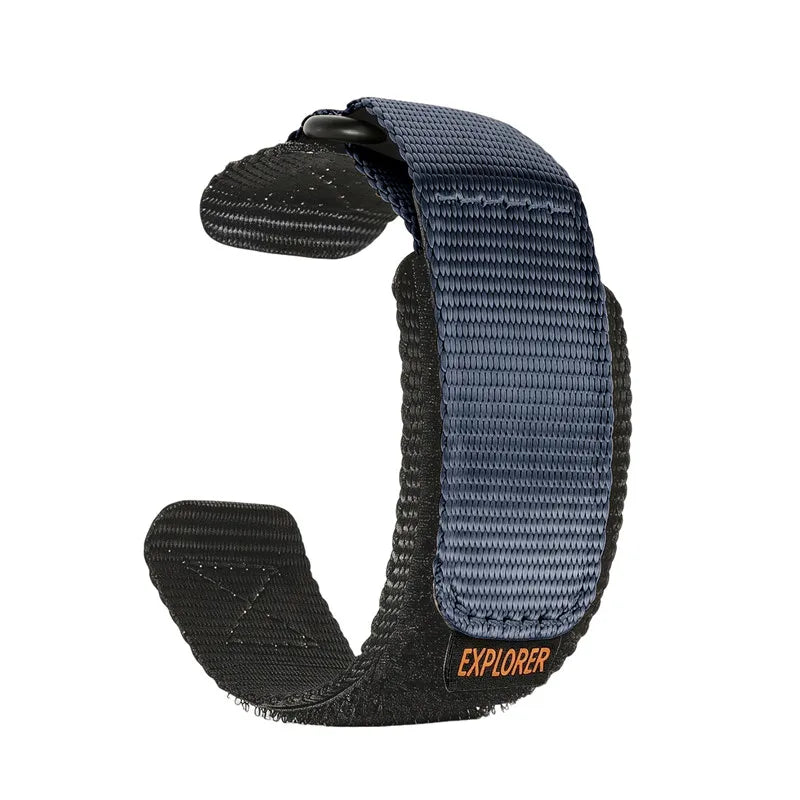 Samsung Galaxy Watch 7, 6, 5, 4 & FE Hook-and-Loop Nylon Sport Band