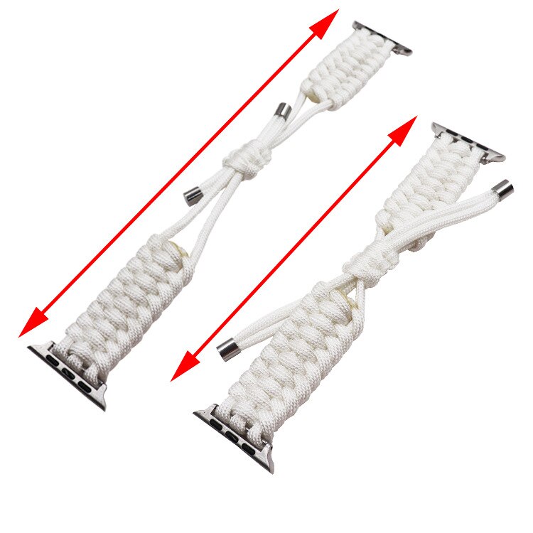 Outdoors Survival Rope Apple Watch Armband Series 11/10/9/8/7/6/5/4/ SE / Ultra 1/2/3