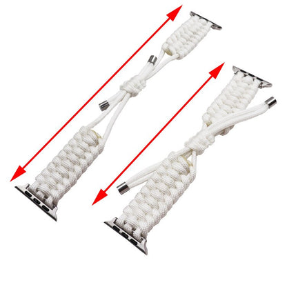 Outdoors Survival Rope Apple Watch Armband Series 11/10/9/8/7/6/5/4/ SE / Ultra 1/2/3