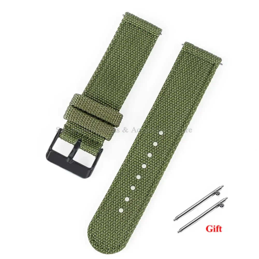 TicWatch Pro 5, Pro 3 & E3 Woven Nylon Band with Buckle Options