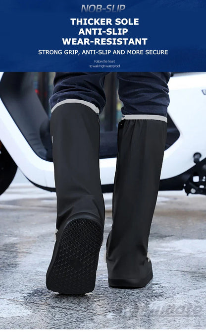 Motorcycle Shoe Cover Non-Slip Waterproof For Rainy Day