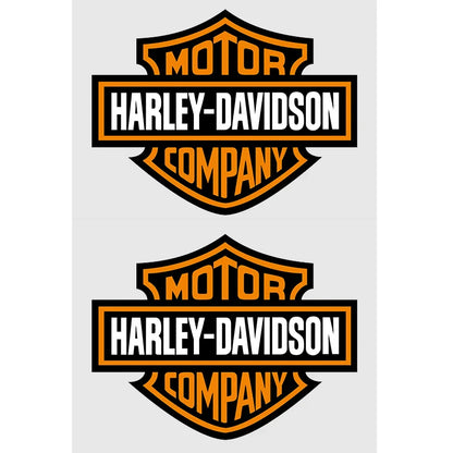 2pcs Motorcycle LOGO Tank Decal Motor Oil Cover Stickers