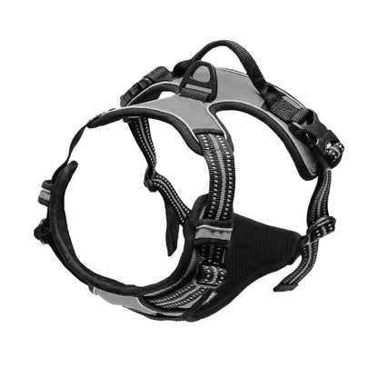Reflective Fit: Adjustable Dog Harness for All Sizes