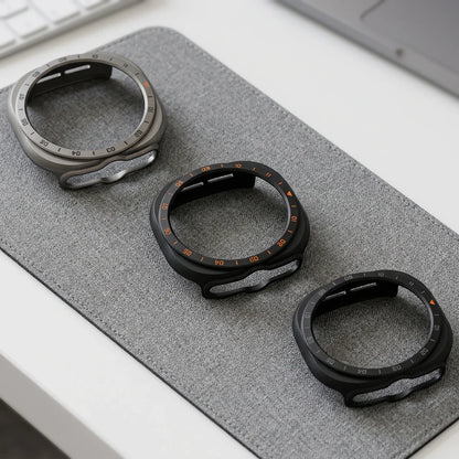 Samsung Galaxy Watch Ultra & Ultra 2 Bezel Case, Open or Glass Front