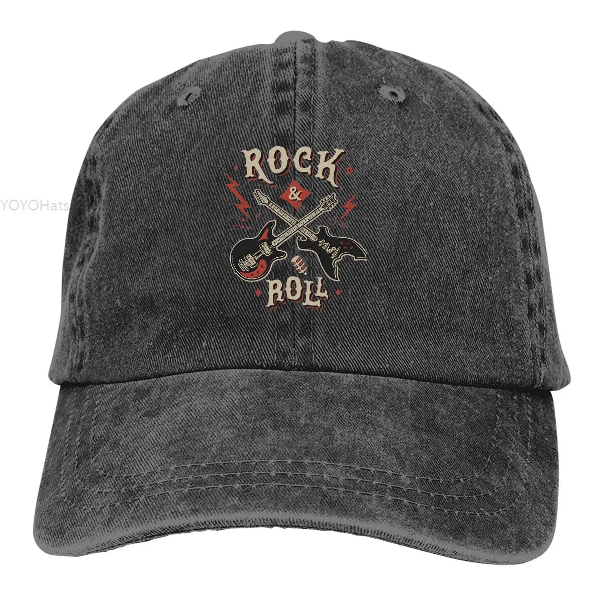 Rock N Roll Multicolor Caps